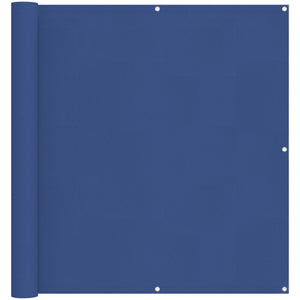 Blauer Balkonsichtschutz 110x400cm Oxford-Gewebe