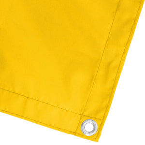 Gelber Balkonsichtschutz 110x500cm Oxford-Gewebe
