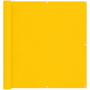 Gelber Balkonsichtschutz 110 x 1000 cm