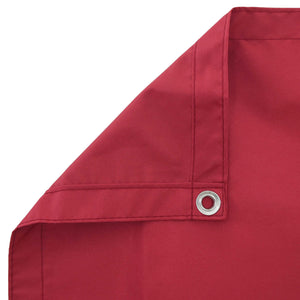 Roter Balkonsichtschutz 100x400 cm Oxford-Gewebe