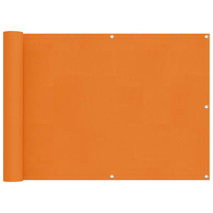 Oranger Balkonsichtschutz 75x200cm