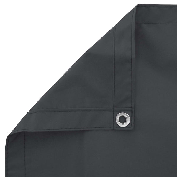 vidaXL Balcony Privacy Screen Black 120 x 200 cm