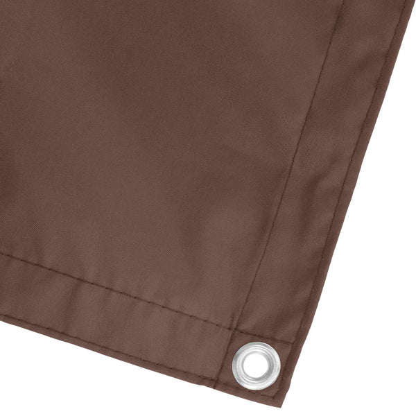 vidaXL Balcony Privacy Screen Brown 100 x 800 cm Oxford Fabric