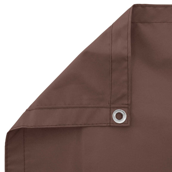 vidaXL Balcony Privacy Screen Brown 100 x 800 cm Oxford Fabric