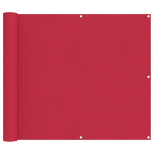 Balkonsichtschutz Bordeauxrot 90x200cm Oxford