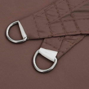 vidaXL Sun Shade Sail Brown 6 x 2.5 m 100% Polyester Oxford