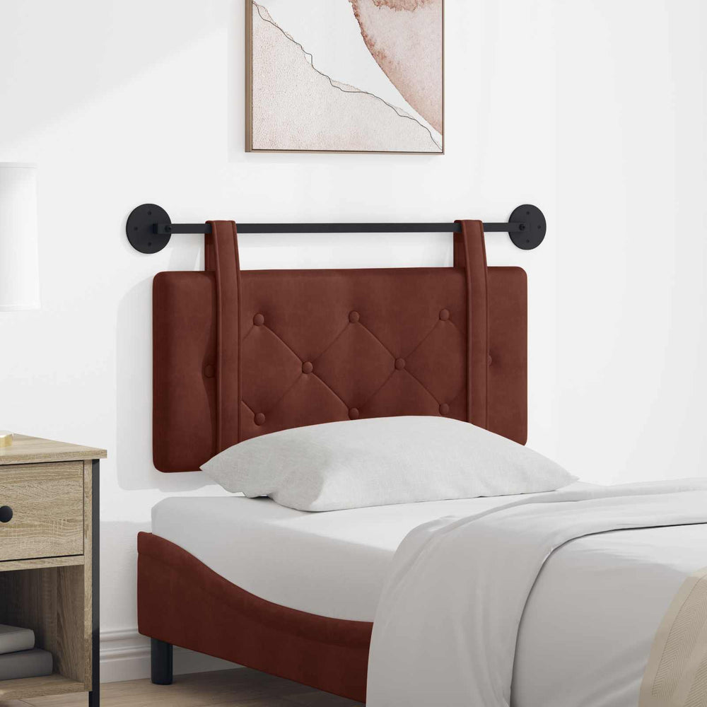 vidaXL Hanging Headboard Antique PU