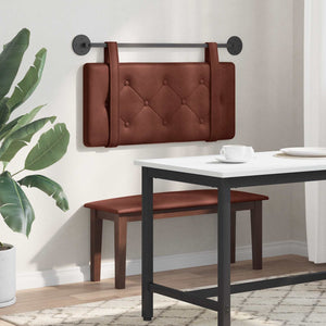 vidaXL Hanging Headboard Antique PU