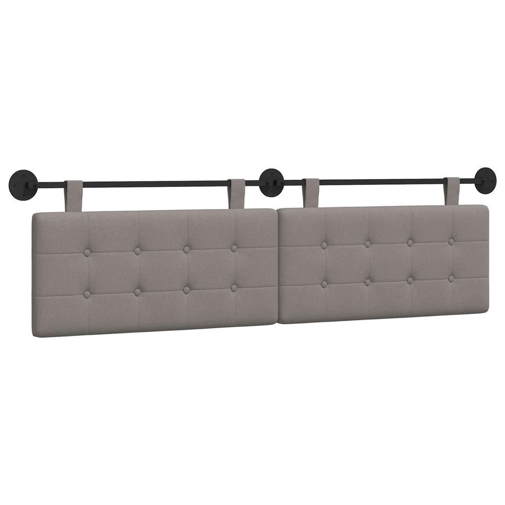 vidaXL Fabric Hanging Headboard