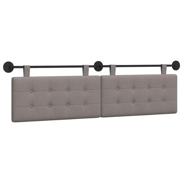 vidaXL Fabric Hanging Headboard