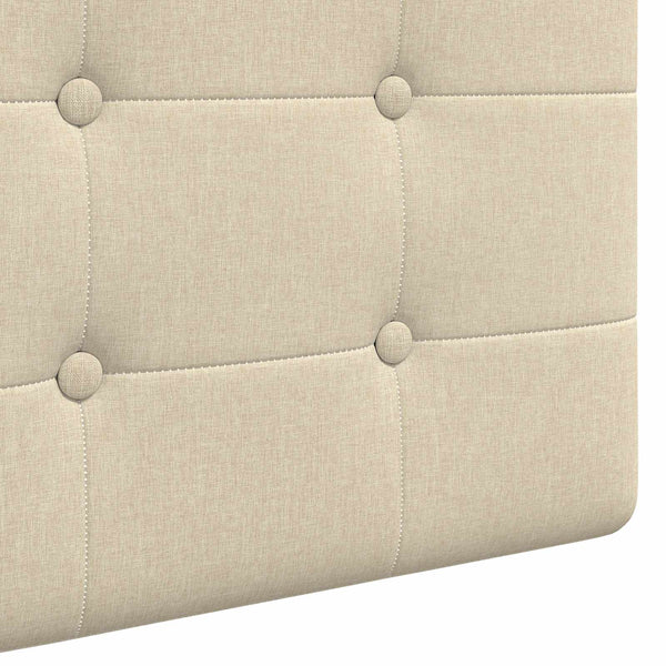 vidaXL Fabric Hanging Headboard