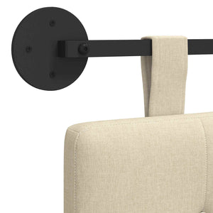 vidaXL Fabric Hanging Headboard