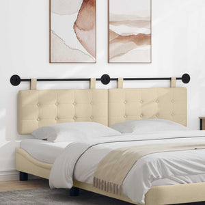 vidaXL Fabric Hanging Headboard