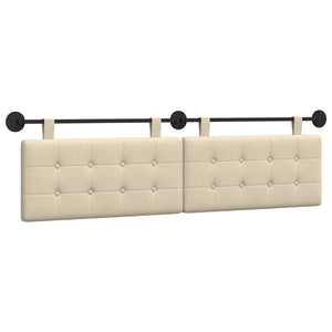 vidaXL Fabric Hanging Headboard