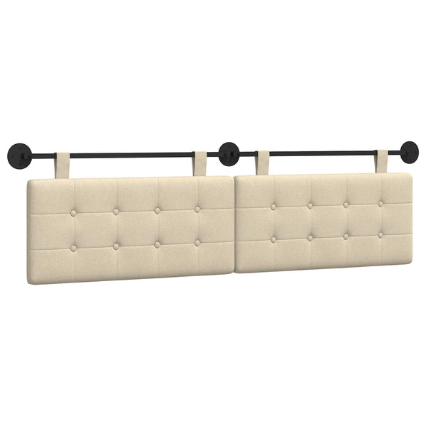 vidaXL Fabric Hanging Headboard