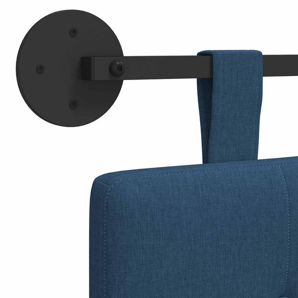 vidaXL Fabric Hanging Headboard