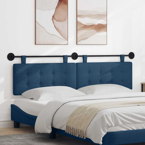 vidaXL Fabric Hanging Headboard