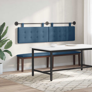 vidaXL Fabric Hanging Headboard