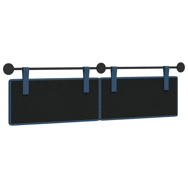 vidaXL Fabric Hanging Headboard