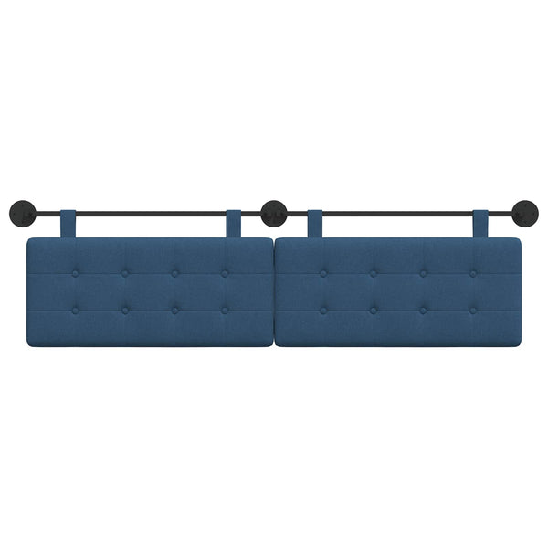 vidaXL Fabric Hanging Headboard