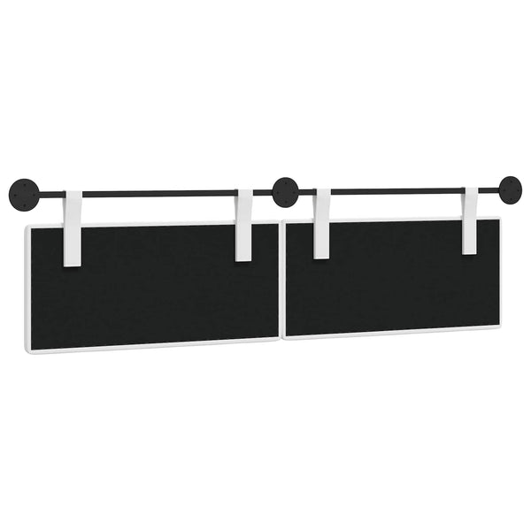 vidaXL Fabric Hanging Headboard