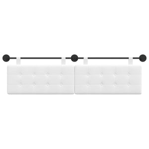 vidaXL Fabric Hanging Headboard