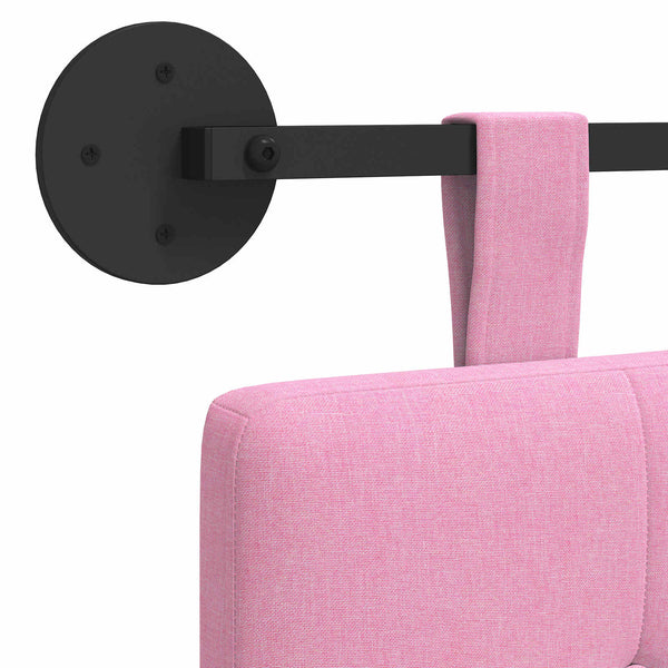 vidaXL Fabric Hanging Headboard