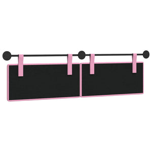 vidaXL Fabric Hanging Headboard