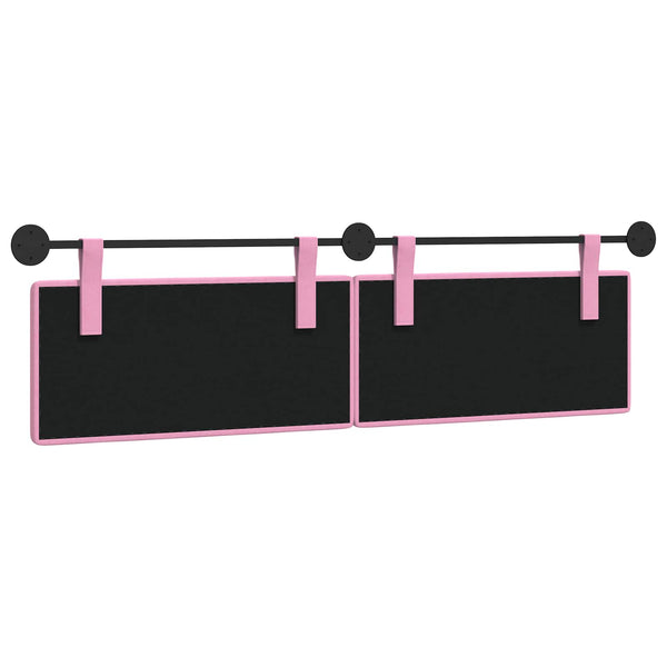vidaXL Fabric Hanging Headboard