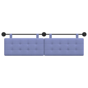 vidaXL Fabric Hanging Headboard