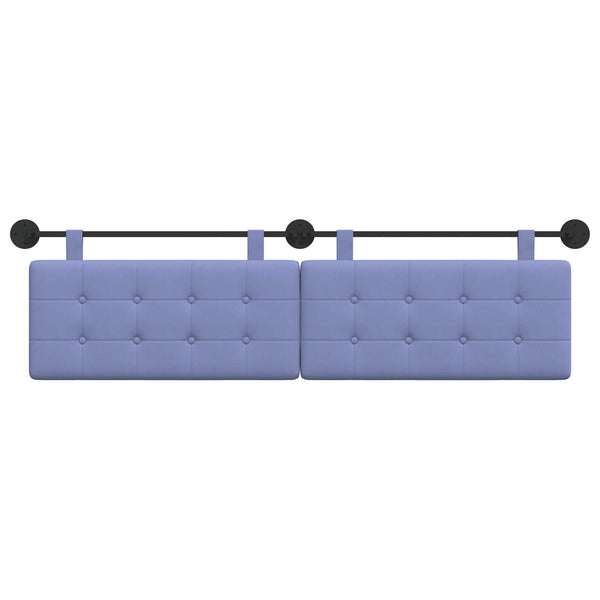 vidaXL Fabric Hanging Headboard
