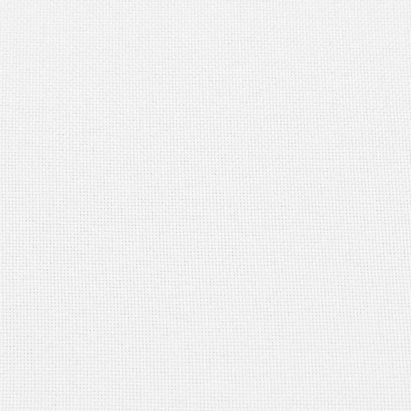 vidaXL Hanging Headboard White Fabric