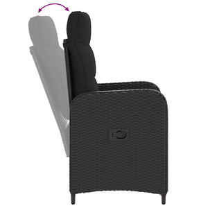9-teiliges Outdoor-Esstisch-Set