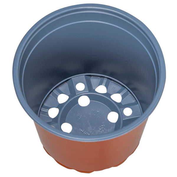 vidaXL Flower Pot 100 pcs Terracotta Ø 15 x 13 cm Plastic