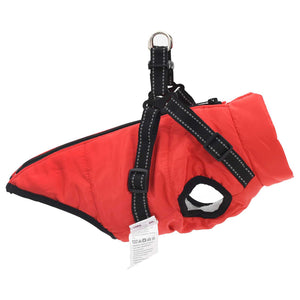 Hundemantel Rot L36