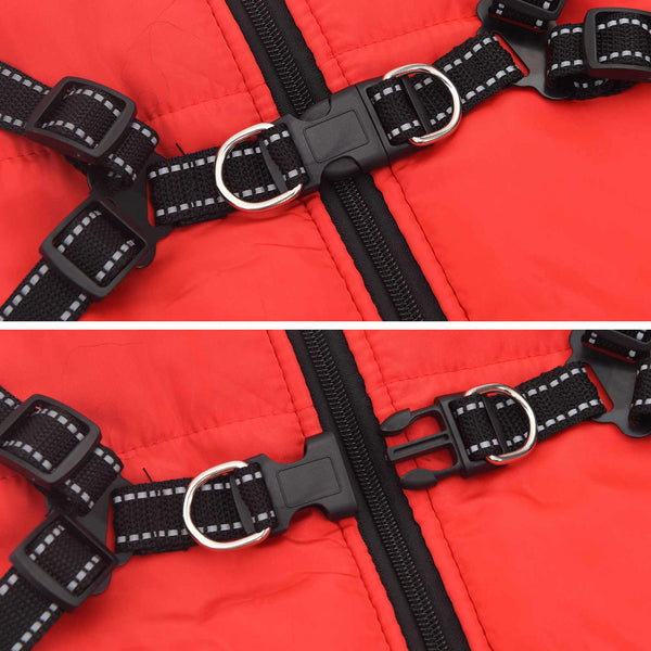 Hundemantel Rot L48