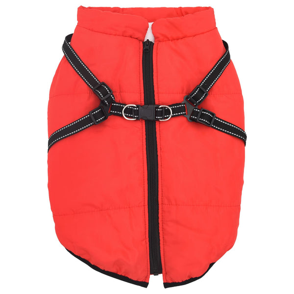 Hundemantel Rot L68