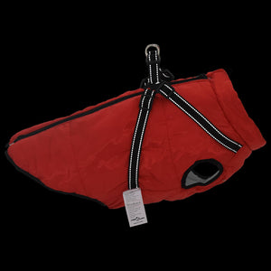 Hundemantel Rot L68
