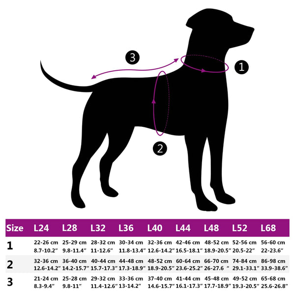Hundemantel Rot L68