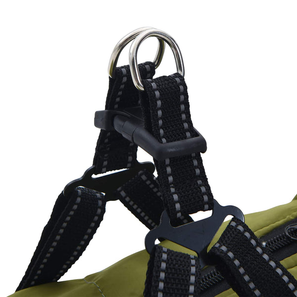 Hundemantel Olive L28 Fleece Polyester