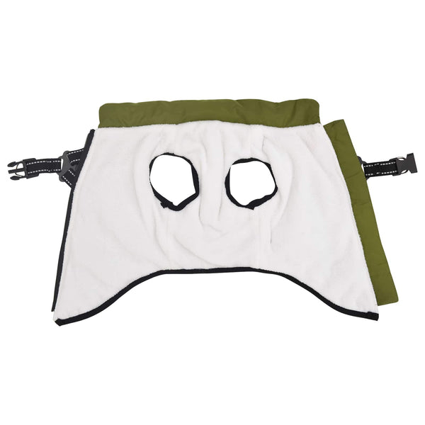 Hundemantel Olive L32 Fleece & Polyester