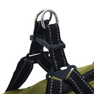 Hundemantel Olivegrün Fleece L36