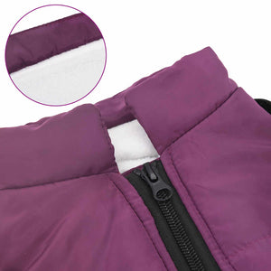 Lila Hundemantel Fleece L36