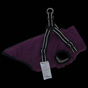 Lila Hundemantel Fleece L36