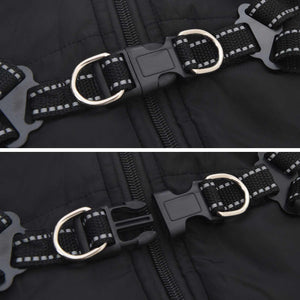 vidaXL Dog Coat Black L32 Fleece and Polyester