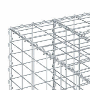Gabionen Hochbeet 2er Set, 260cm