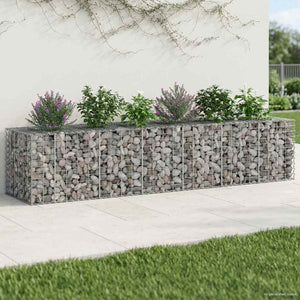 Gabionen Hochbeet 2er Set, 260cm