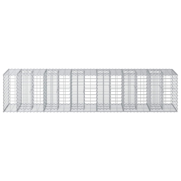 Gabionen Hochbeet 2er Set, 260cm