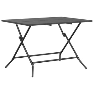 vidaXL Garden Furniture Set 5 pcs Anthracite Iron and Steel