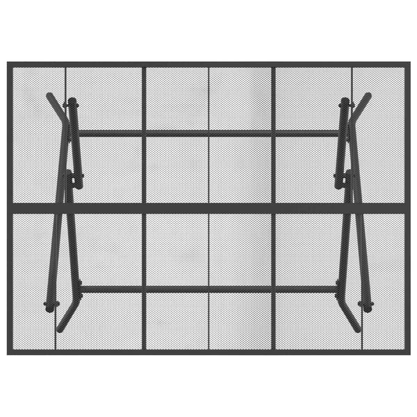 vidaXL Garden Furniture Set 5 pcs Anthracite Iron and Steel